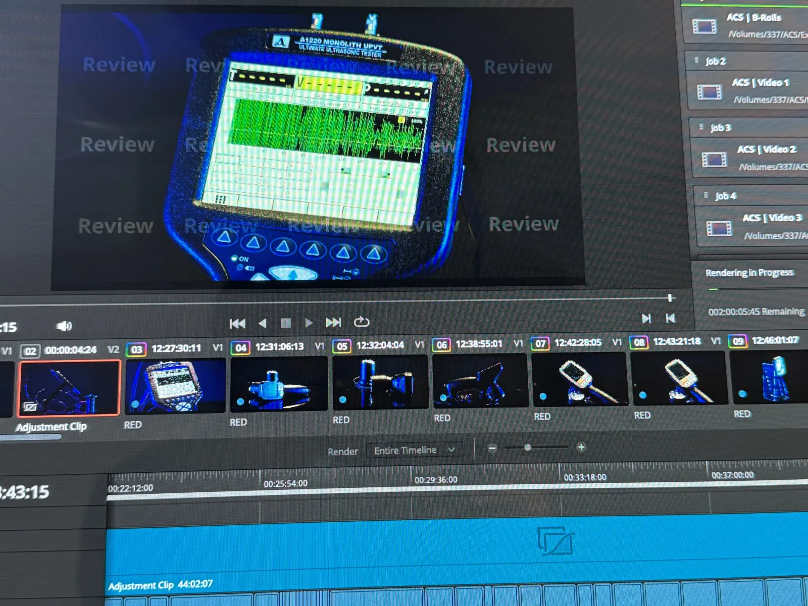 Postproduktion der Talking Head Videoreihe für ACS-Solutions in DaVinci Resolve Postproduktion der Talking Head Videoreihe für ACS-Solutions in DaVinci Resolve